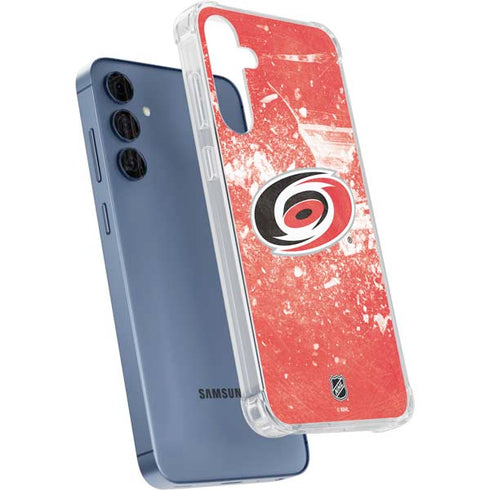 NHL Carolina Hurricanes Frozen Galaxy S24 Clear Case
