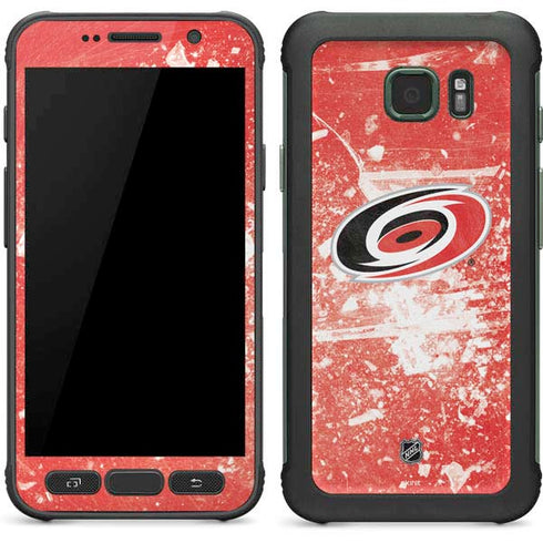 NHL Carolina Hurricanes Frozen Galaxy S7 Active Skin