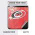 NHL Carolina Hurricanes Frozen Galaxy Z Flip Skin