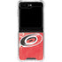 NHL Carolina Hurricanes Frozen Galaxy Z Flip5 5G Clear Case