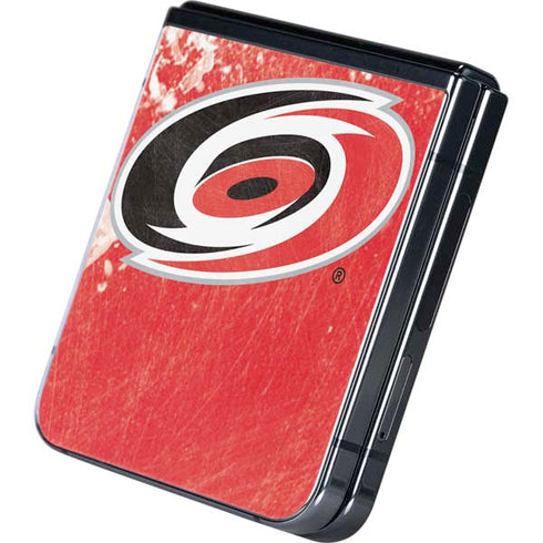 NHL Carolina Hurricanes Frozen Galaxy Z Flip5 5G Skin