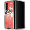 NHL Carolina Hurricanes Frozen Galaxy Z Fold4 5G Clear Case