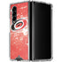 NHL Carolina Hurricanes Frozen Galaxy Z Fold4 5G Clear Case
