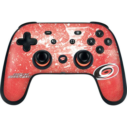 NHL Carolina Hurricanes Frozen Google Stadia Controller Skin