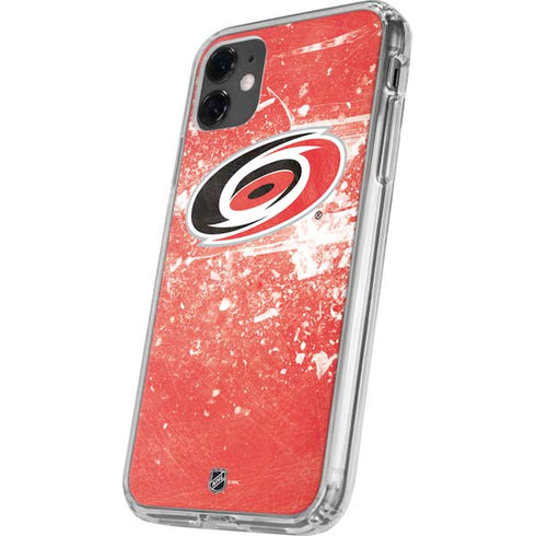 NHL Carolina Hurricanes Frozen iPhone 11 Clear Case