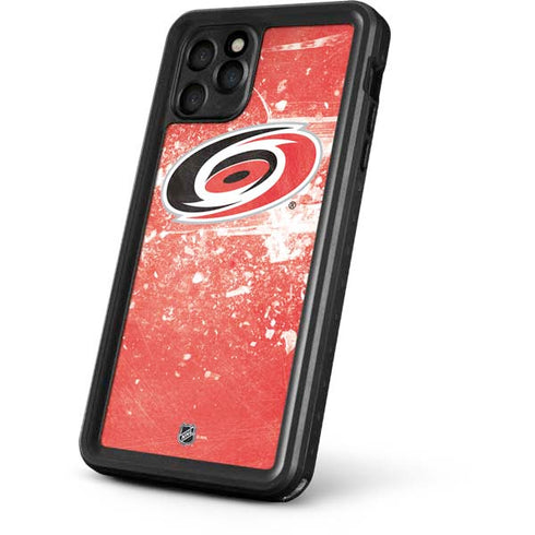 NHL Carolina Hurricanes Frozen iPhone 11 Pro Waterproof Case