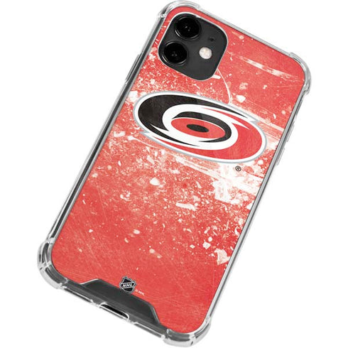 NHL Carolina Hurricanes Frozen iPhone 12 Clear Case
