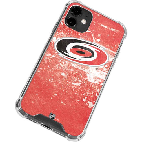 NHL Carolina Hurricanes Frozen iPhone 12 Mini Clear Case