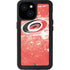 NHL Carolina Hurricanes Frozen iPhone 13 Mini Waterproof Case
