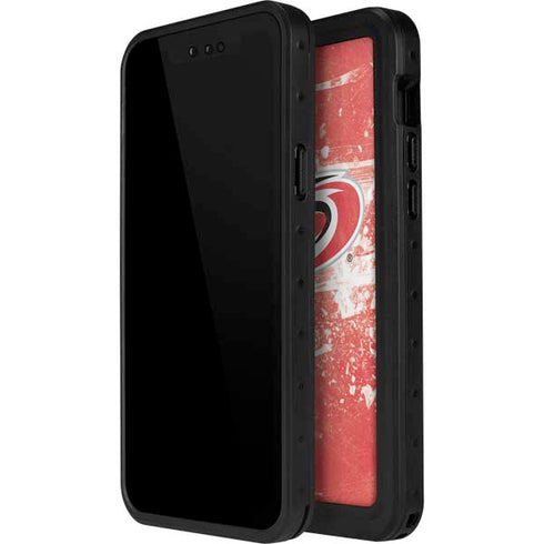 NHL Carolina Hurricanes Frozen iPhone 13 Mini Waterproof Case