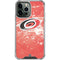 NHL Carolina Hurricanes Frozen iPhone 13 Pro Max Clear Case