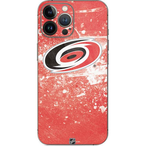 NHL Carolina Hurricanes Frozen iPhone 13 Pro Max Skin