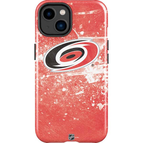 NHL Carolina Hurricanes Frozen iPhone 15 Plus Impact Case