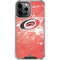 NHL Carolina Hurricanes Frozen iPhone 15 Pro Max Clear Case