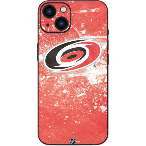 NHL Carolina Hurricanes Frozen iPhone 14 Skin