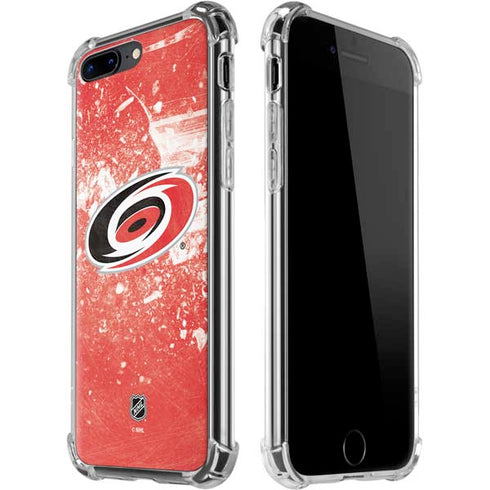NHL Carolina Hurricanes Frozen iPhone 7/8 Plus Clear Case