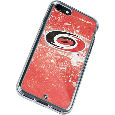 NHL Carolina Hurricanes Frozen iPhone SE (2nd & 3rd Gen) Clear Case