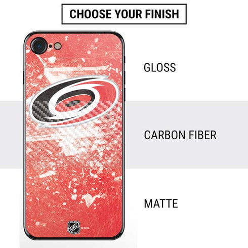 NHL Carolina Hurricanes Frozen iPhone SE (2nd & 3rd Gen) Skin
