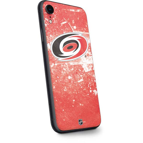 NHL Carolina Hurricanes Frozen iPhone XR Skin