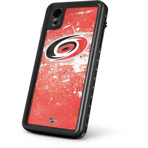 NHL Carolina Hurricanes Frozen iPhone XR Waterproof Case