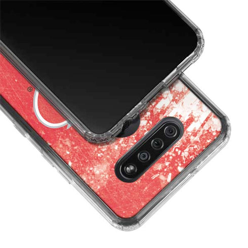 NHL Carolina Hurricanes Frozen LG K51/Q51 Clear Case