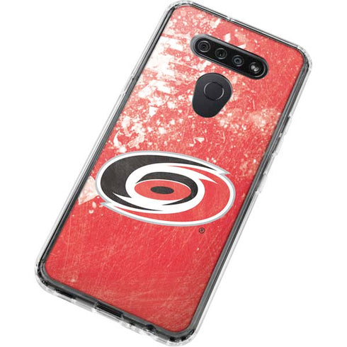 NHL Carolina Hurricanes Frozen LG K51/Q51 Clear Case