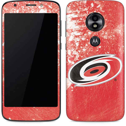NHL Carolina Hurricanes Frozen Moto E5 Play Skin