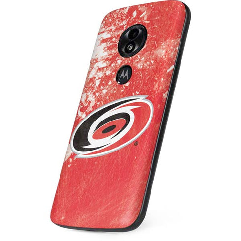 NHL Carolina Hurricanes Frozen Moto E5 Play Skin