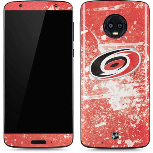 NHL Carolina Hurricanes Frozen Moto G6 Skin
