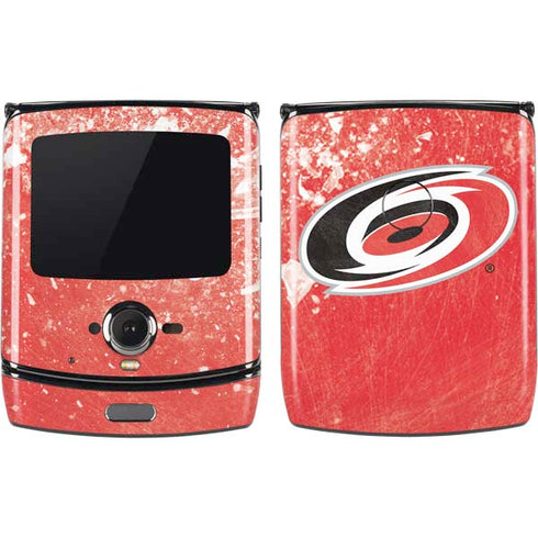 NHL Carolina Hurricanes Frozen Motorola RAZR Skin