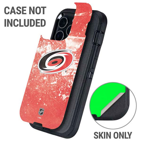 NHL Carolina Hurricanes Frozen Otterbox Defender iPhone Skin
