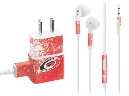 NHL Carolina Hurricanes Frozen Phone Charger Skin