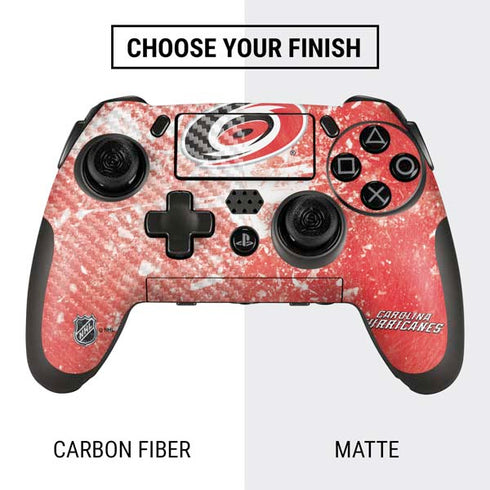 NHL Carolina Hurricanes Frozen PlayStation Scuf Vantage 2 Controller Skin