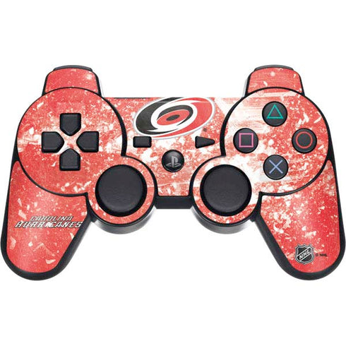 NHL Carolina Hurricanes Frozen PS3 Dual Shock wireless controller Skin