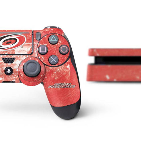 NHL Carolina Hurricanes Frozen PS4 Slim Bundle Skin