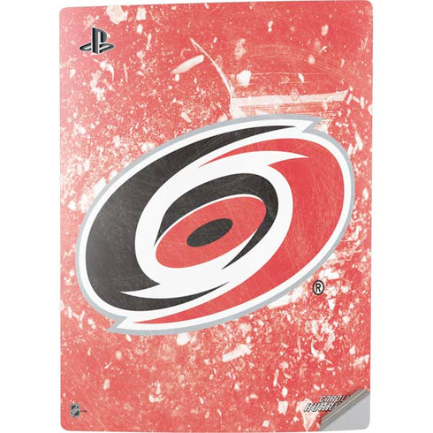 NHL Carolina Hurricanes Frozen PS5 Digital Edition Console Skin