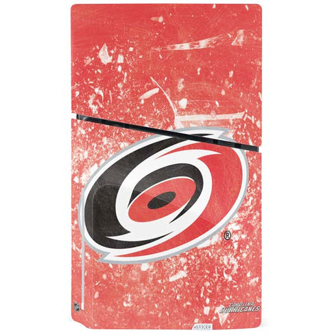 NHL Carolina Hurricanes Frozen PS5 Slim Disk Bundle Skin