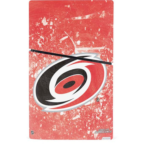 NHL Carolina Hurricanes Frozen PS5 Slim Digital Edition Bundle Skin