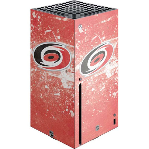 NHL Carolina Hurricanes Frozen Xbox Series X Console Skin