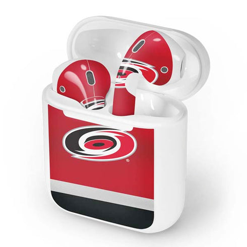NHL Carolina Hurricanes Jersey Apple AirPods Skin