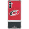 NHL Carolina Hurricanes Jersey Galaxy A13 5G Clear Case