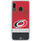 NHL Carolina Hurricanes Jersey Galaxy A20 Clear Case