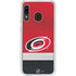 NHL Carolina Hurricanes Jersey Galaxy A20 Clear Case