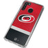 NHL Carolina Hurricanes Jersey Galaxy A21 Clear Case