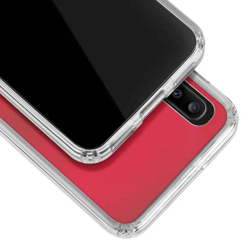 NHL Carolina Hurricanes Jersey Galaxy A30 Clear Case
