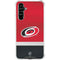 NHL Carolina Hurricanes Jersey Galaxy A54 5G Clear Case