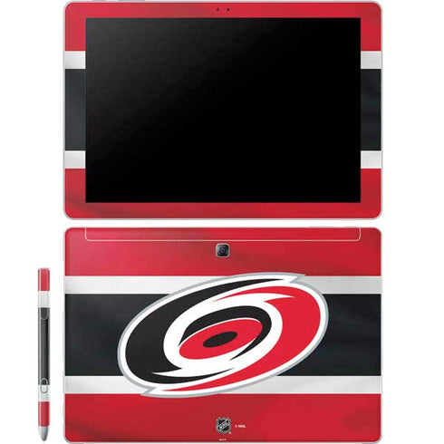 NHL Carolina Hurricanes Jersey Galaxy Book 12in Skin