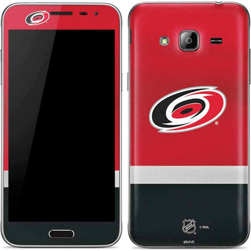 NHL Carolina Hurricanes Jersey Galaxy J3 Skin
