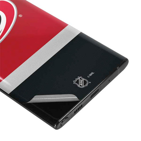 NHL Carolina Hurricanes Jersey Galaxy Note 10 Skin