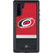 NHL Carolina Hurricanes Jersey Galaxy Note 10 Waterproof Case